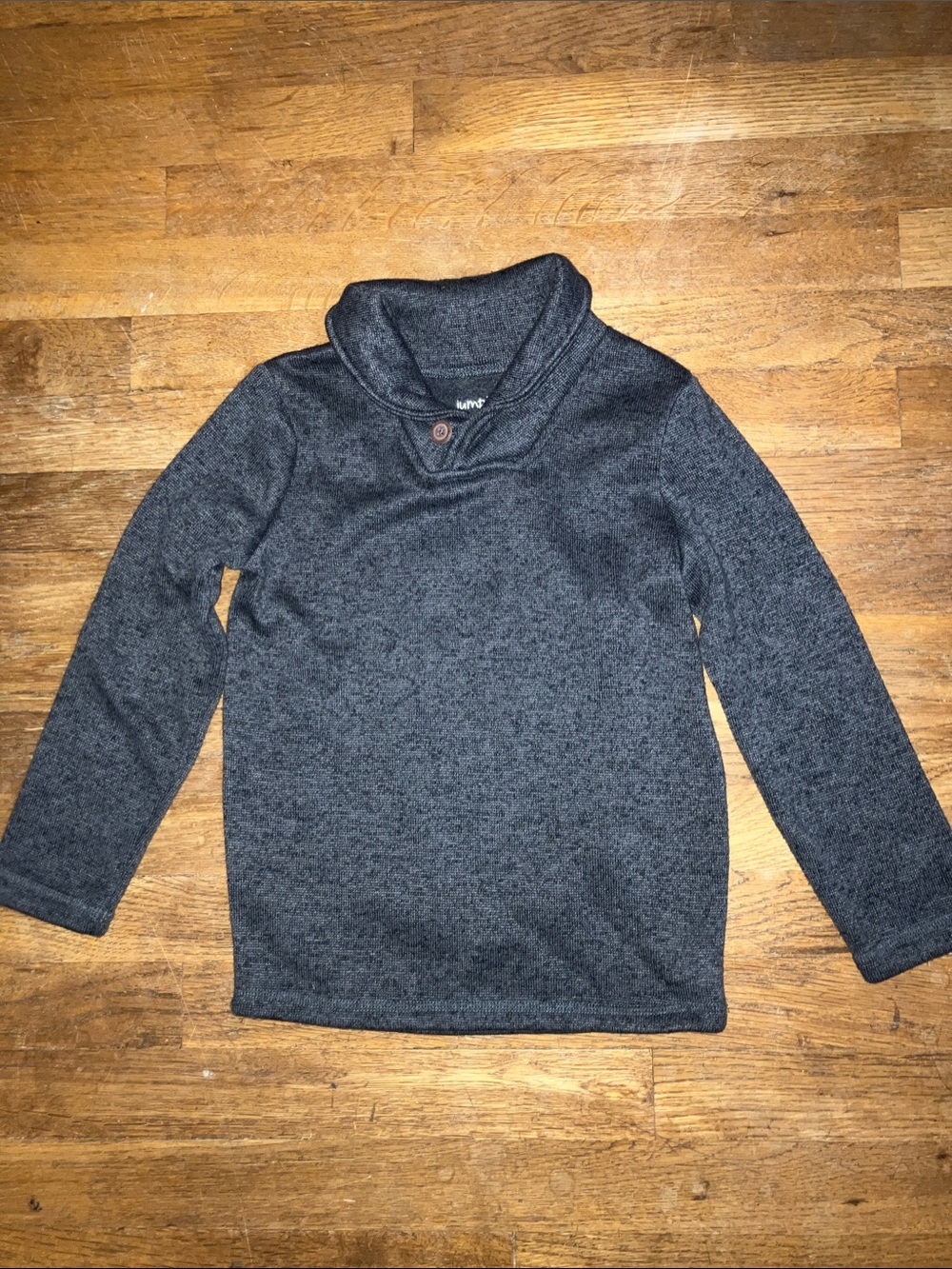 jumping beans Charcoal Gray Shawl Collar Hoodie